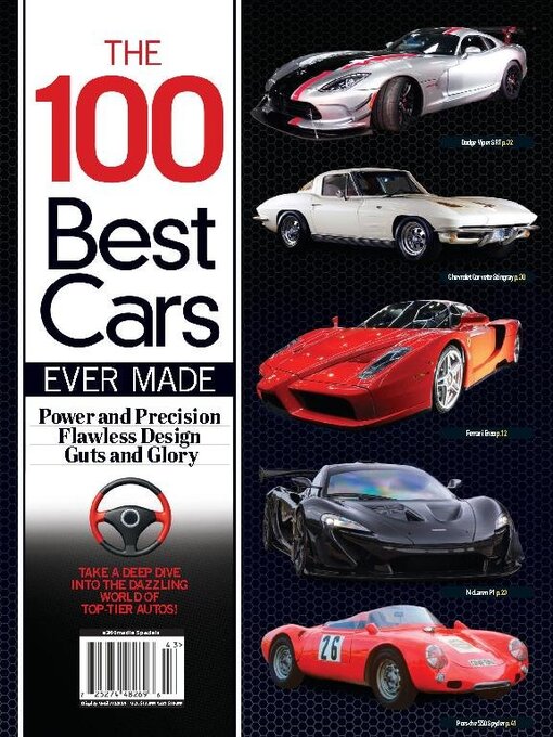 Title details for The 100 Best Cars Ever Made by A360 Media, LLC - Available